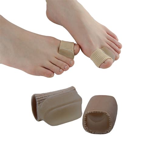 2pcs Feet Care Silicone Gel Gel Toe Tube Bunion Toes Protector Corns