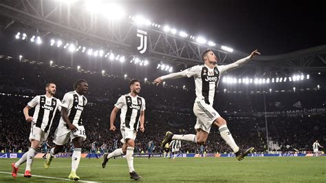 Juventus 3 0 Atletico Madrid 3 2 On Agg Cristiano Ronaldo Drags