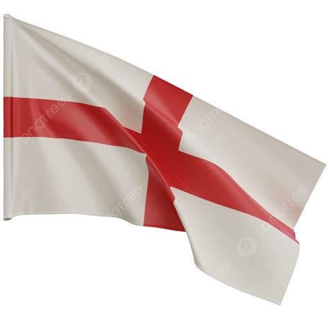 Bandeira Da Inglaterra Acenando Png Bandeira Da Inglaterra Com Mastro