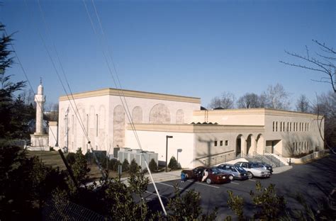 Dar Al Hijrah Islamic Center Elevated View To Southern Corner Of