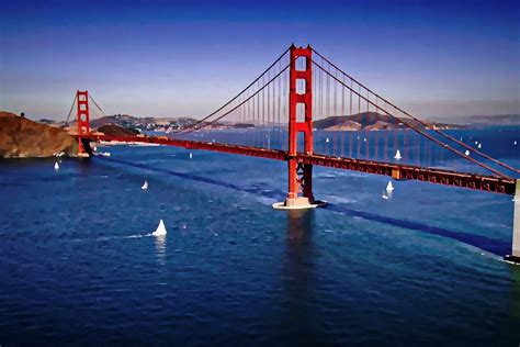 Polish your personal project or design with these golden gate bridge transparent png images, make it even more personalized and more attractive. Golden Gate Bridge Painting Free Stock Photo - Public ...