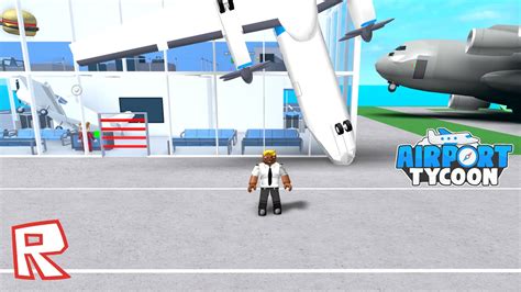 Construimos Un Aeropuerto En Roblox Airport Tycoon Youtube