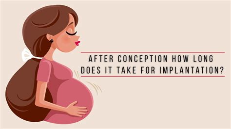 How Long After Conception Does Implantation Take Place Pregnancy Test