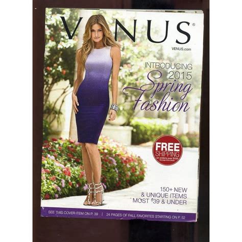 Venus Catalog Introducing 2015 Spring Fashion 150 New And Unique Items