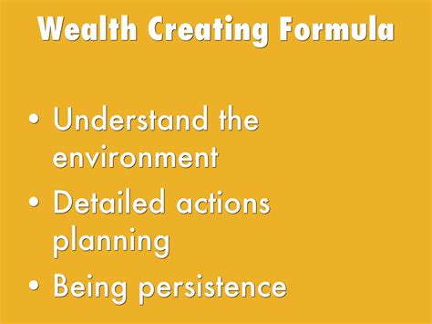 Wealth Creating Formula By Bthinji