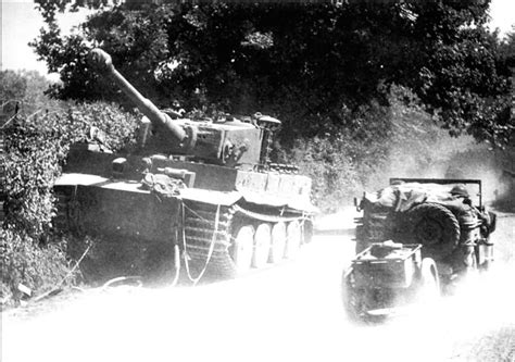 PzKpfw VI Tiger From Schwere Heeres Panzer Abteilung 508 Italy Road