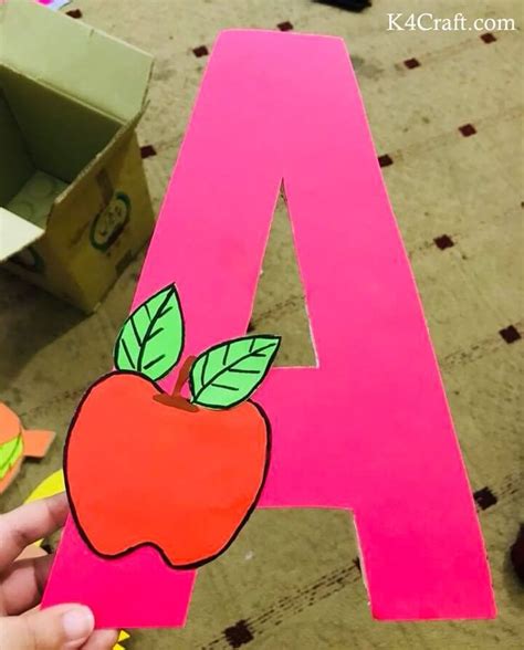 26 Super Easy Alphabet Crafts from A to Z • K4 Craft