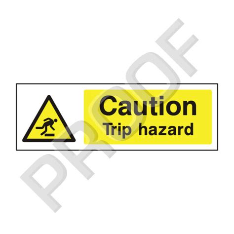 Caution Trip Hazard Superiorsignsie