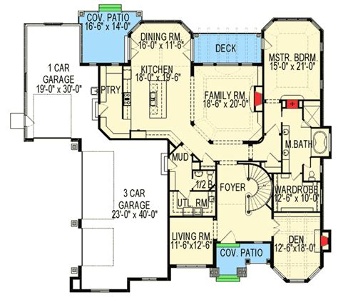 Eight Bedroom European House Plan 290007iy Architectural Designs
