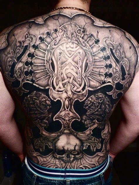 Https://tommynaija.com/tattoo/gothic Back Tattoo Designs