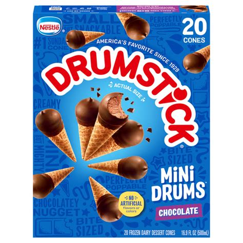 Save On Nestle Drumstick Mini Drums Sundae Cones Chocolate Order Online