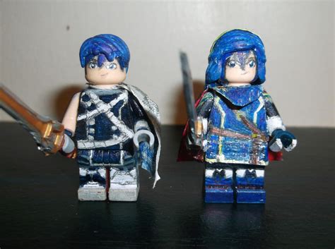 Lego Fire Emblem Awakening Chrom And Lucina By Tommyskywalker11 On