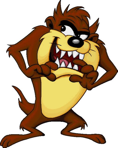 Female Tasmanian Devil Cartoon Clip Art Library