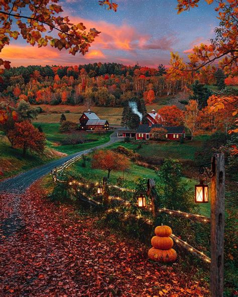 Autumn In Woodstock Vermont Rmostbeautiful