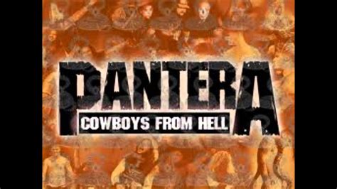Pantera Cowboys From Hell 1080phq Youtube