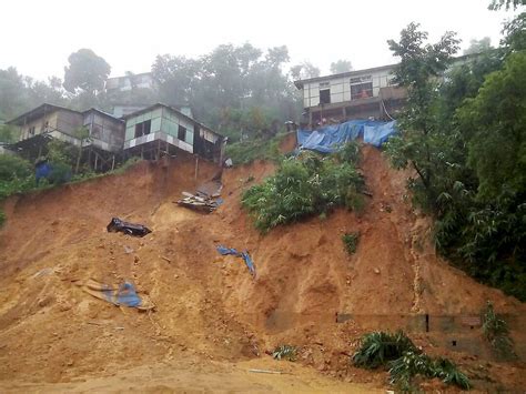 Heavy Rains Trigger Landslides In Manipur Rivers In Spate The