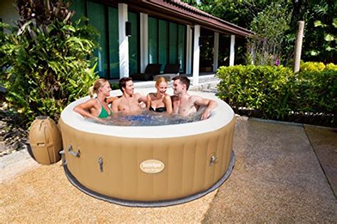 SaluSpa Palm Springs AirJet Inflatable 6 Person Hot Tub