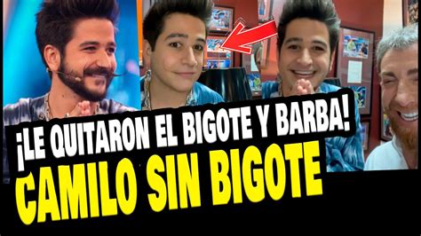 Camilo ApareciÓ Sin Su Bigote Y Sin Su Barba Y Fans Se Quedan