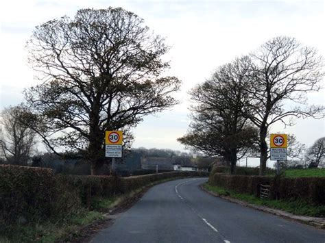 Mile Road Entering Singleton © Steve Daniels Cc By Sa20 Geograph Britain And Ireland