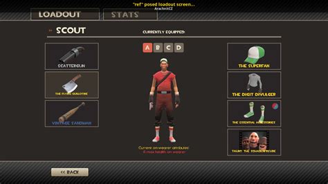 Ref Posed Loadout Screen Classes Team Fortress 2 Mods