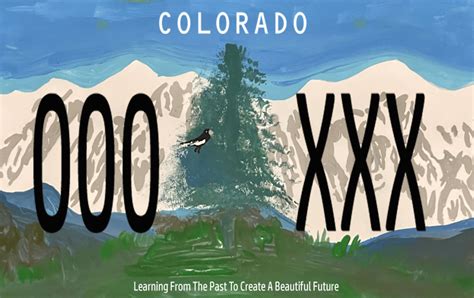 Voting Open For Colorados 150th Anniversary License Plate Design