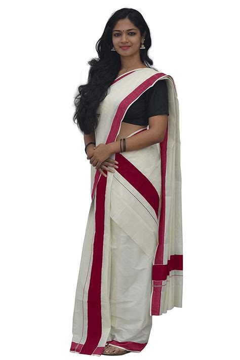 Kerala Cotton Set Mundu Kerala Traditional Dress India Etsy Canada