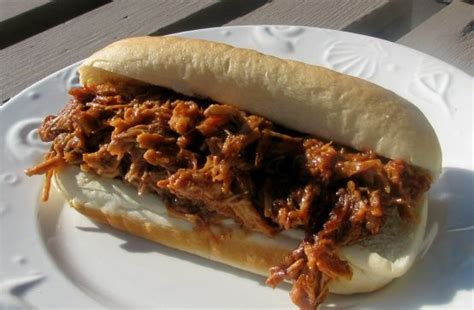 Dice leftover pork and toss it into stews with a mediterranean accent. Pulled Pork Sandwich | Recipe in 2020 | Leftover pork loin ...