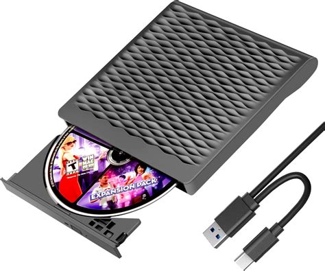 External Cd Dvd Drive For Laptop Usb 30 And Type C Portable Cd Dvd