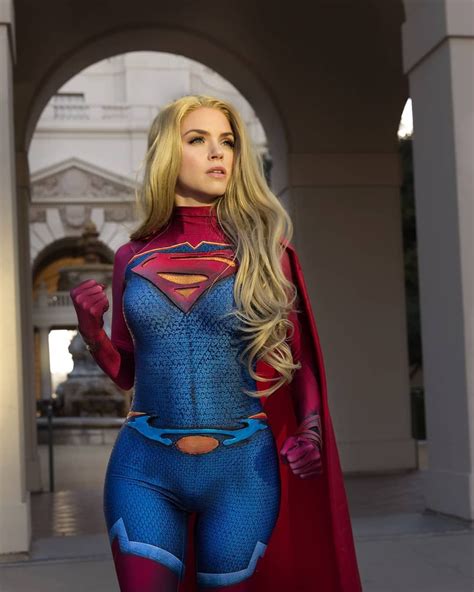 Kirstin Di Instagram She S Done You Guys So Happy With How This Supergirl Suit Turned Out