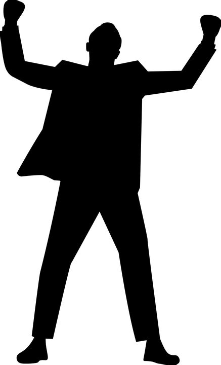 Suit Silhouette Vector Free Micoledeinfantil