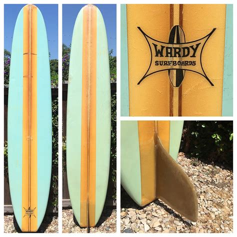 Vintage 98 Wardy Surfboard 1964 Surfboard Vintage Surfboards