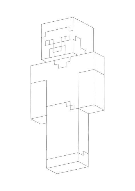 Minecraft Herobrine Coloring Pages 2 Free Coloring Sheets 2021