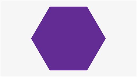 Purple Hexagon Hexagon Shape Purple Png Image Transparent Png Free