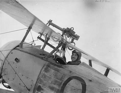 dec 27 1917 british pilot in the cockpit of a nieuport scout biplane at bailleul aerodrome