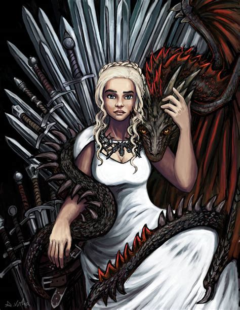 Daenerys Targaryen By Thelivingshadow On Deviantart