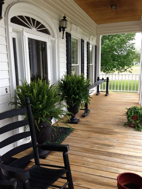 Southern Front Porch Front Porch Decorating Front Porch Design Porch Design