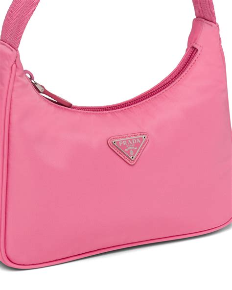 Prada Synthetic Re Edition 2000 Nylon Mini Bag In Pink Lyst