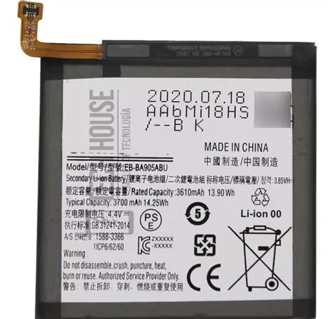 Bateria Samsung A80 A805 Eb Ba905abu Original