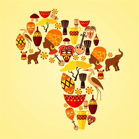Africa Seamless Pattern 454714 Vector Art At Vecteezy