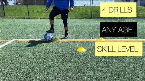 Simple Soccer Drills For Any Age And Skill Level 14 Youtube