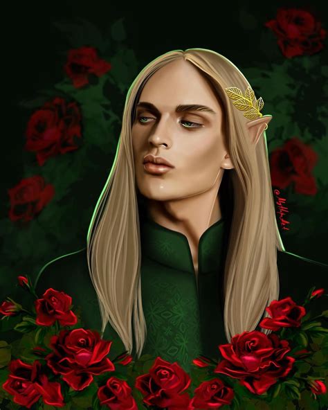 High Lord Of The Spring Court Tamlin 🌹 From Acotar Series By