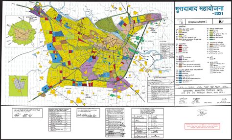 Moradabad Master Plan 2021 Map Master Plans India
