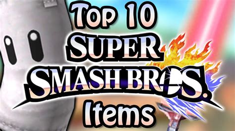 Top 10 Super Smash Bros Items Youtube