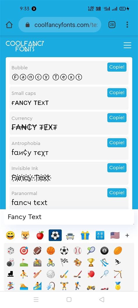 You can also use this as fancy fonts and cool texts you send. Pin on Cool Fonts generator