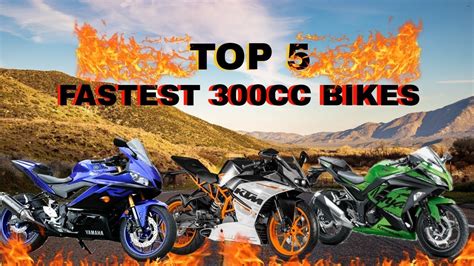 Have you ever ride one of those fastest motorcycles in. Top 5 Fastest Sport Motorcycles 300CC 2020 - YouTube
