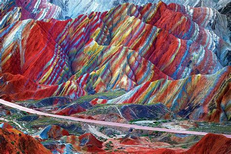 Rainbow Cake Mountains Show Stunning Slices Of Colour