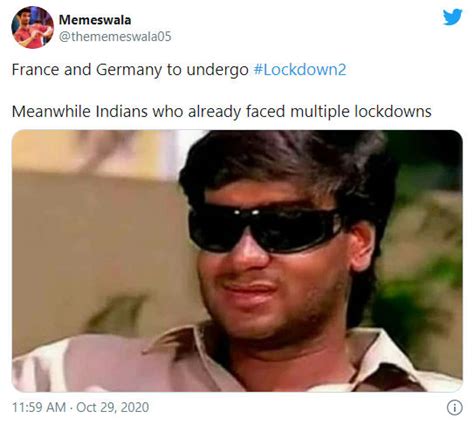 Sommige kunnen er mee lachen, sommige ook niet. Lockdown 2 memes| 'Immediate nahi soche hain but sochenge ...