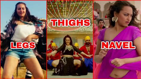 Sonakshi Sinha Navel Thighs Legs Sonakshi Sinha Hot Dance Youtube