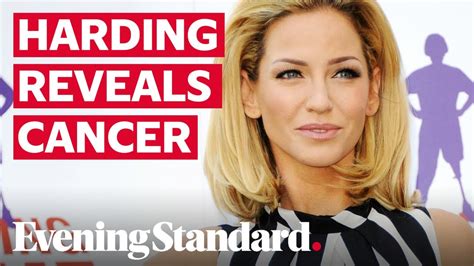 sarah harding announces she has advanced breast cancer youtube