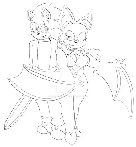 Sonic And Rouge By Pat Multiverse On Deviantart